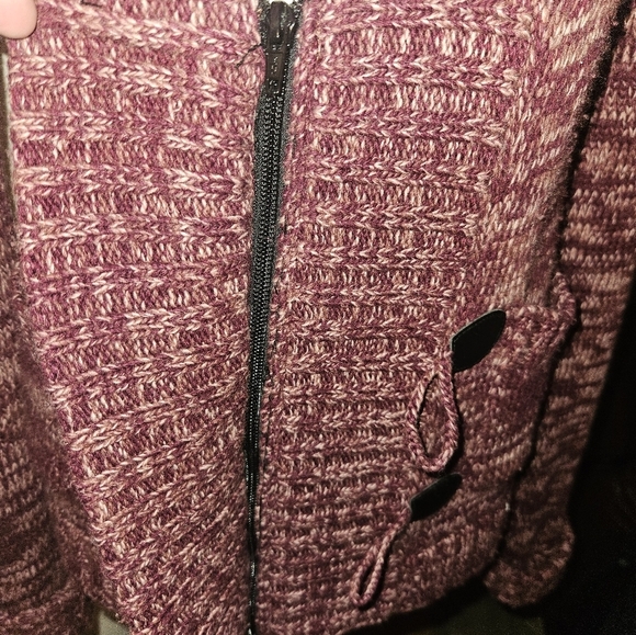 Margaret O'leary Womans Zip Up Knit Sweater Size S - Picture 6 of 16